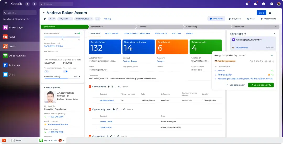 CRM Application